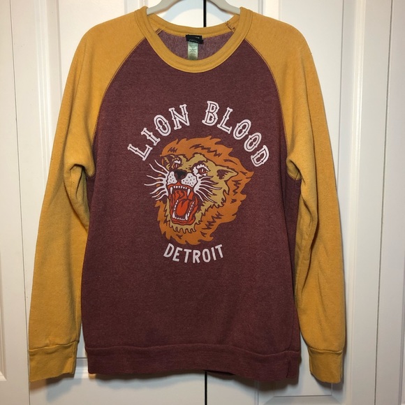Lion Blood Detroit Sweatshirt - Picture 1 of 4